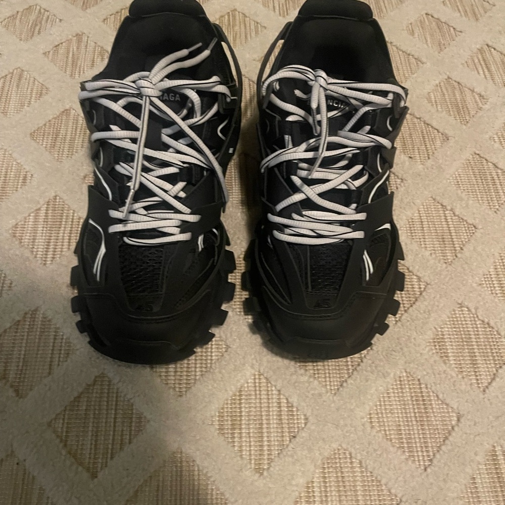 Balenciaga Track Sneaker 'Black White' | Men's Size EU45/ US12